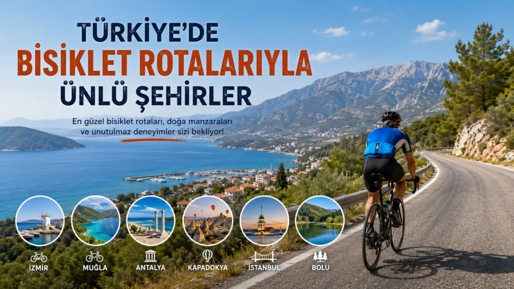 Türkiye’de Bisiklet Rotalarıyla Ünlü Şehirler