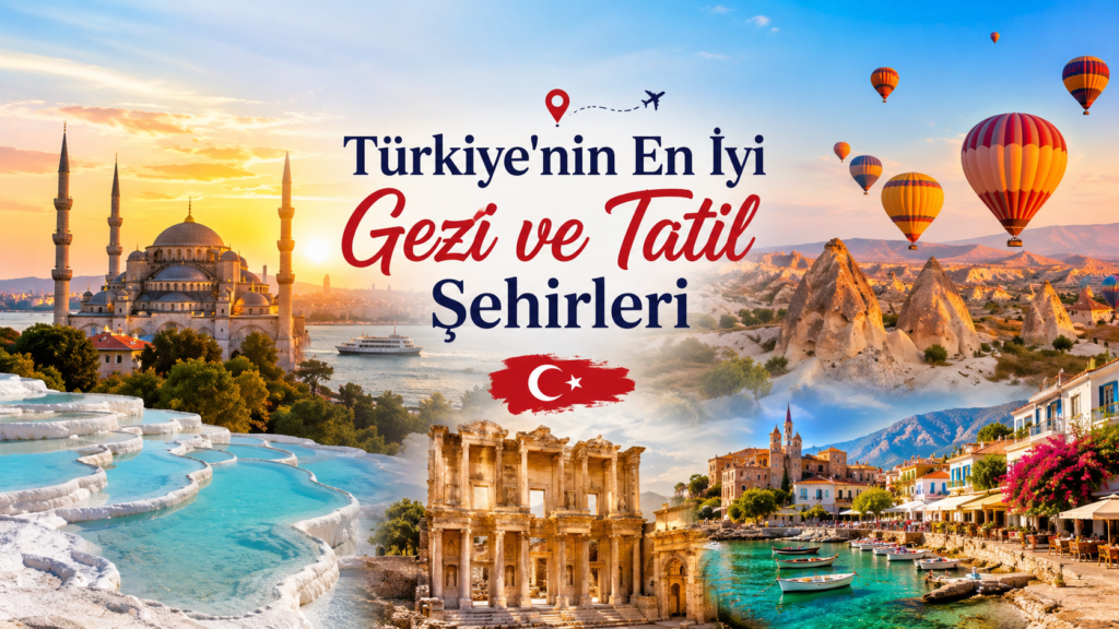 Türkiye’nin En İyi Gezi ve Tatil Şehirleri