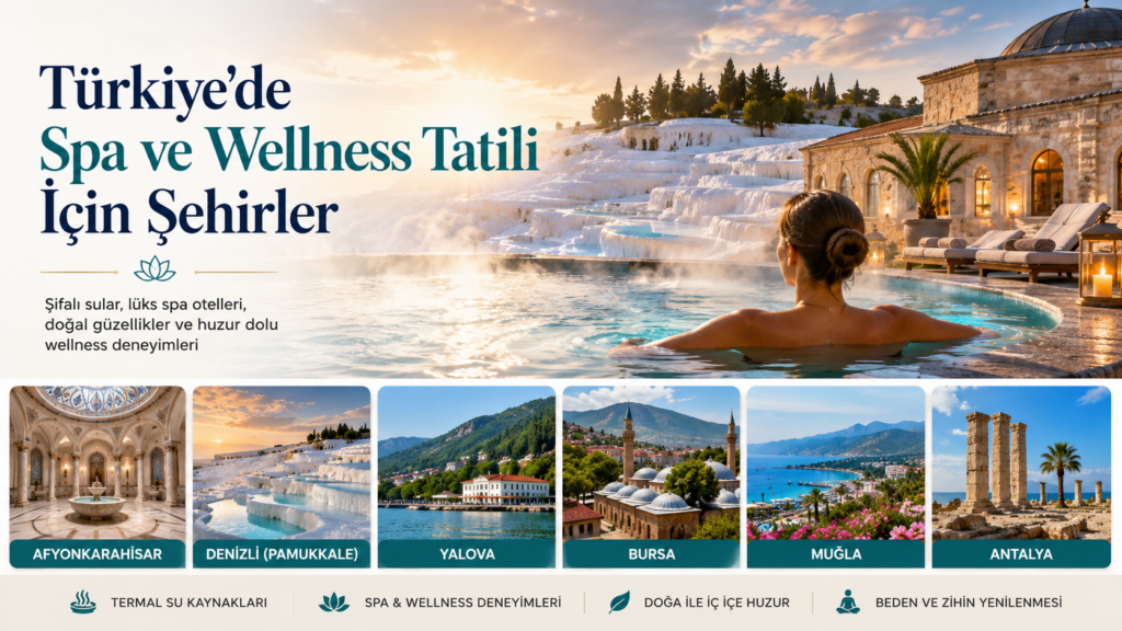 Türkiye’de Spa ve Wellness Tatili İçin Şehirler